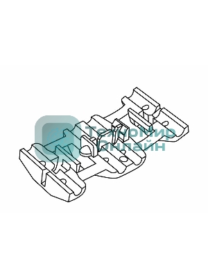 Ответвитель питания Rexant 0.5-0.75 мм² красный
