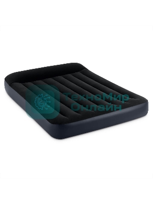 Надувной матрас 64142, Intex, 137х191х25см с подголовником, до 272кг, уп.3