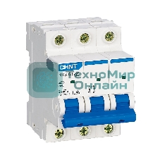 Выключатель автоматический CHINT 3п C 20А 4.5кА NXB-63S