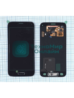 Дисплей для Samsung Galaxy S5 mini SM-G800F черный