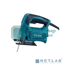 Макита Лобзики Makita 4328 Лобзик,в\рук, 450Вт,500-3100об\м,ход-18мм,рез-65мм,1.8кг,кор,маятн,стальн подошва
