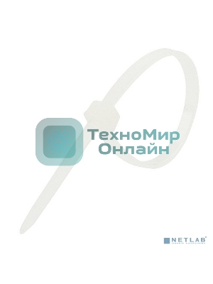 Хомут кабельный Rexant 7.6х500 нейл. белый (уп. 100 шт)