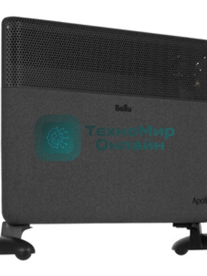 Конвектор электрический Ballu Apollo digital INVERTER Space Black BEC/ATI-1502 черный, 1500 Вт, 20 м2, термостат, дисплей, WiFi