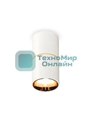Светильник Ambrella Light XS6301082 SWH/PYG белый песок/золото желтое полированное MR16 GU5.3 (C6301, A2062, N6113)