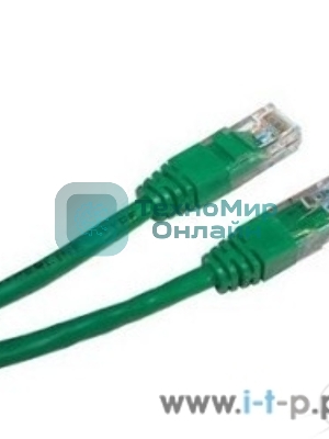 Патч-корд NEOMAX (13001-010G) UTP 1 м, Cat.5e - зеленый