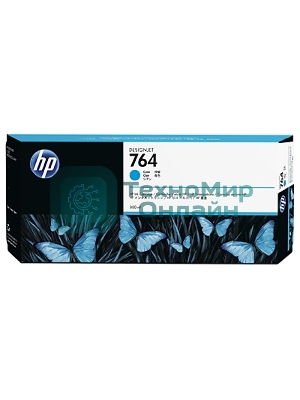 Картридж струйный HP 764 (C1Q13A) голубой для HP Designjet T3500