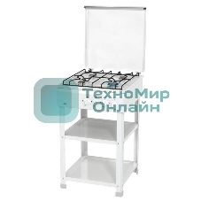 Плита газовая Flama AVG 1401 W белый,крышка