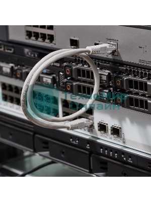 Коммутационный шнур Rexant Патч-корд UTP 5e кат. литой 0.5М серый