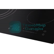 Электрическая варочная панель Kuppersberg ECS 603/ширина 60 см, 4 зоны ускоренного нагрева HI-Light, 1 зона с тройным расширением, сенсорное управление + слайдер, 5 цифровых дисплев, 9 уровней мощности, автоотключение, защита от детей, индикаторы остаточного тепла, таймер, Stop & Go, черный/прямой край