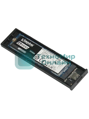 Внешний корпус SSD AgeStar 31UBVS6C NVMe/SATA алюминий черный M2 2280 м