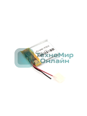 Аккумулятор Li-Pol (батарея) 3x20x20 мм 2pin 3.7V/80mAh