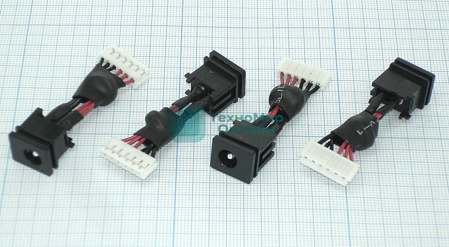 Разъем для ноутбука HY-TO022 Toshiba Qosmio F40 F45 с кабелем