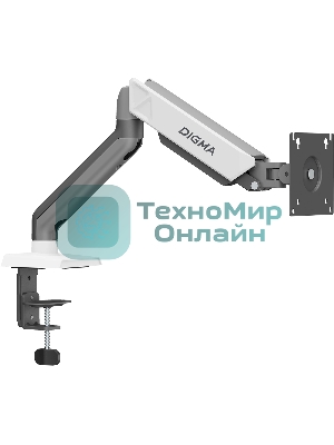 Кронштейн для мониторов ЖК Digma D-MM101 серый 17