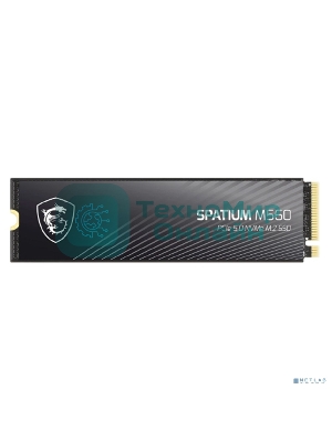 Накопитель SSD MSI M.2 2280 2Tb SPATIUM M560 Client SSD S78-440Q940-P83, PCIe Gen4x4 with NVMe, 3D TLC, R/W 4900/4400