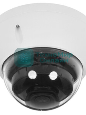 Уличная купольная IP-видеокамера Dahua 2Мп; 1/2.8” CMOS; моторизованный объектив 2.8~12 мм; механический ИК-фильтр; чувствительность 0.008лк@F1.7; сжатие: H.265+, H.265, H.264+, H.264, MJPEG; 2 потока