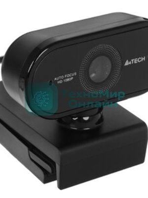 Веб-камера A4Tech PK-930HA 1920x1080, 30 кадр/с, USB Type-A, микрофон, автоматическая фокусировка, универсальное крепление