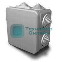 Коробка распределительная ОП 80х80х55 IP54 ГУСИ С3В87 Евро