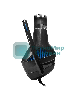 Гарнитура Crown CMGH-2001 чёрный, проводная