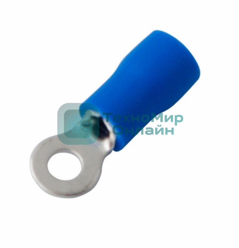 Наконечник кольцевой изолированный Rexant ø 3.2 мм 1.5-2.5 мм² (НКи 2.5-3/НКи2-3) синий