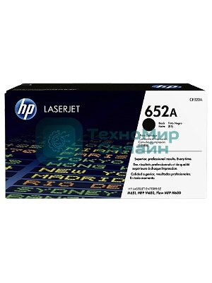 Тонер Картридж HP 652A CF320A черный для HP CLJ M651dn (11000стр.)