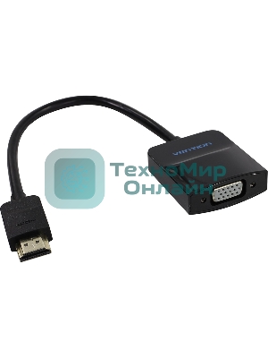 Мультимедиа конвертер Vention HDMI > VGA + аудио