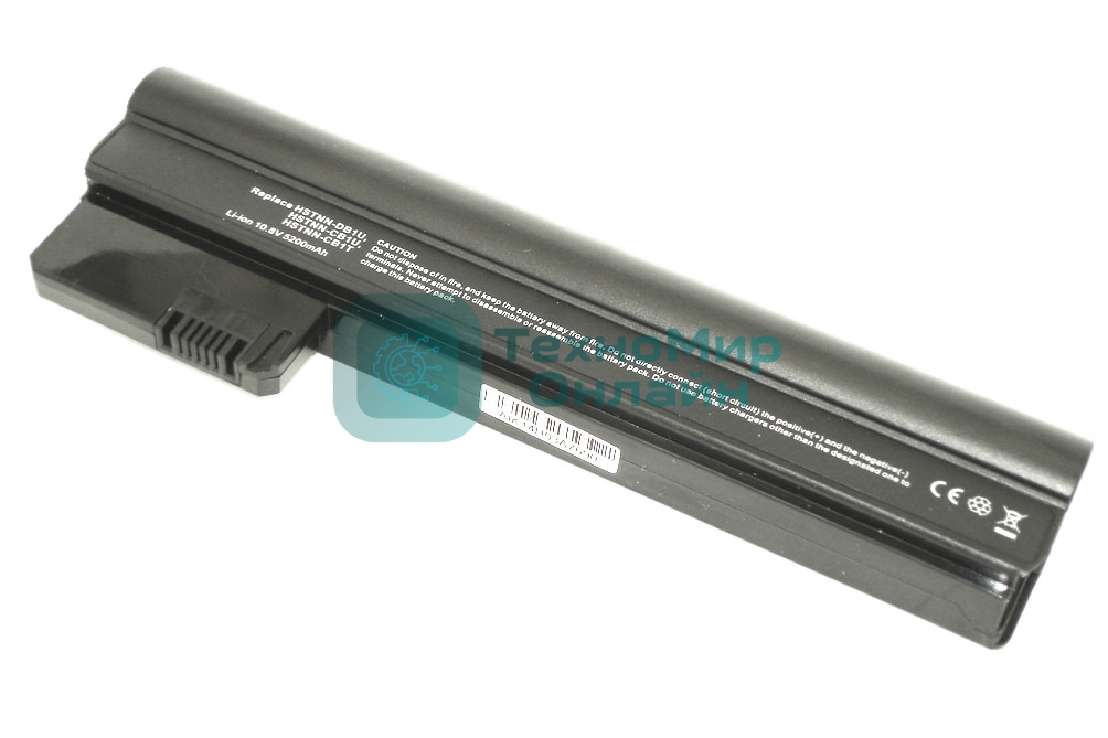 Аккумуляторная батарея для ноутбука HP Compaq Mini 110-3000 (HSTNN-CB1U) 5200mAh OEM черный
