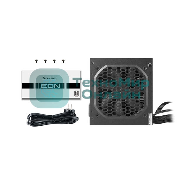 Блок питания Chieftec Eon ZPU-500S, 500Вт, 80 PLUS, 120мм, черный