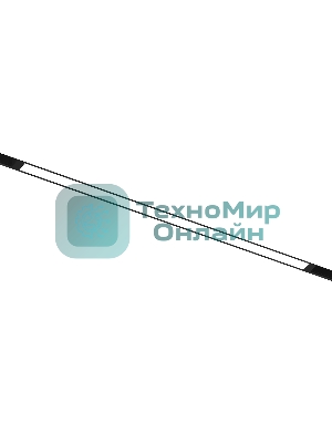 Трековый линейный светильник Ambrella light GL8055 BK черный IP20 27W 3000-6000K 220V 120° 600*25*41