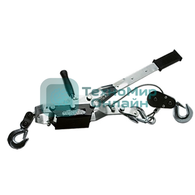 Лебедка рычажная Matrix тяга 2 т, подъем 0.8 т, двойное храповое колесо