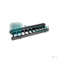 Кабельный органайзер ЦМО горизонтальный с пластиковыми пальцами 19