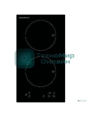 Индукционная варочная панель Maunfeld EVI.292-BK, конфорок: 2 шт., стеклокерамика, независимая, черный