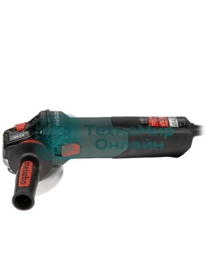 Шлифмашина угловая Metabo WEV 15-125 Quick 600468000 1550вт, 125 мм, 3.5Нм, 11000 об/мин, вес 2.5 кг