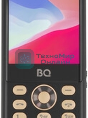 Мобильный телефон BQ 3598 Barrel XXL черный/золотистый