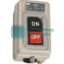 Выключатель ВКИ-230 16А 230/400В IP40 IEK KVK30-16-3