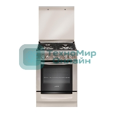 Плита газовая Gefest ПГ 6100-02 0004 серебристый, конфорок 4 шт, духовка 52 л, 60 см x 85 см x 60 см