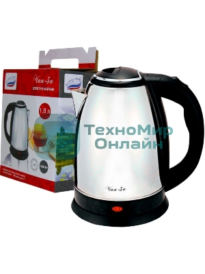 Чайник электрический Великие Реки Чая-3А новый дизайн, 1500 Вт, 1.8 л
