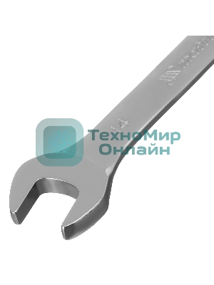 Ключ комбинированный трещоточный Matrix, 14 мм, CrV, зеркальный хром