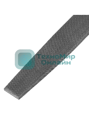 Напильник Сибртех, 250 мм, плоский, деревянная ручка