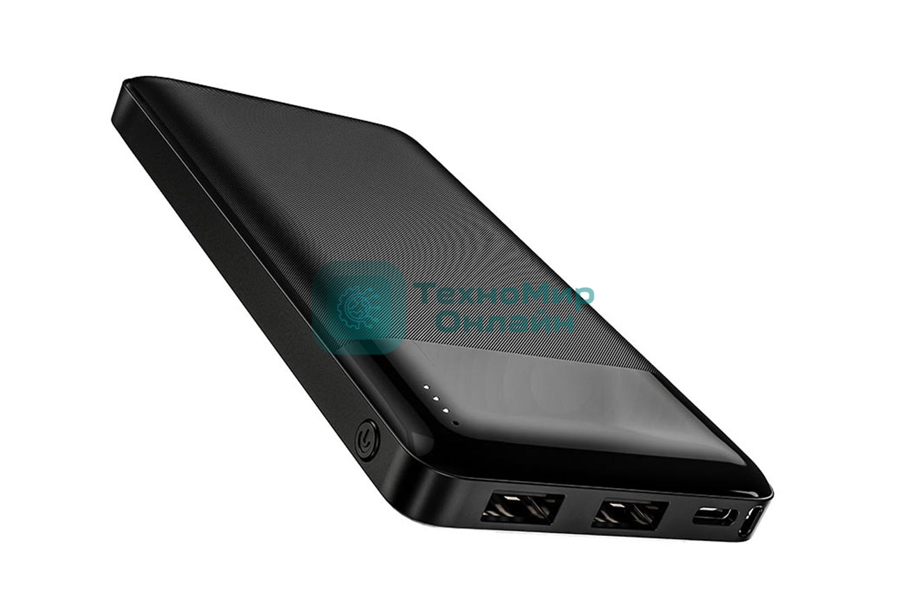Портативный аккумулятор Powerbank HOCO J72 Easy travel, 2.0A, (10000mAh), черный