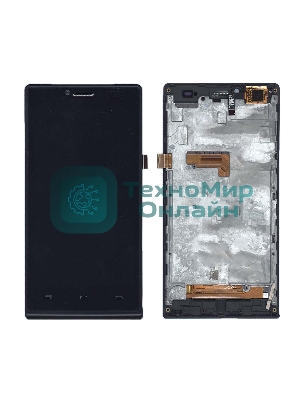 Дисплей для DNS S4509 черный c рамкой