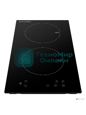Индукционная варочная панель Maunfeld EVI.292-BK, конфорок: 2 шт., стеклокерамика, независимая, черный