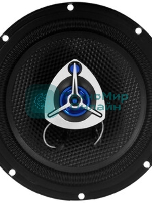 Колонки автомобильные Kicx GX-165 140Вт 92дБ 4Ом 16.5см (6 1/2дюйм) (ком.:2кол.) коаксиальные трехполосные