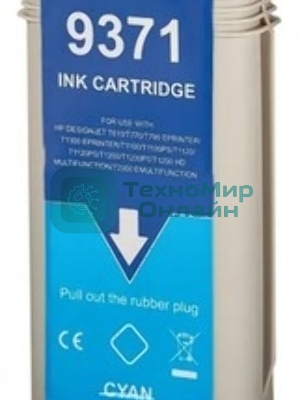 Картридж струйный NVPrint 72 (NV-C9371A) Cyan для HP DesignJet T1100, T1120, T1200, T1300, T610, T620, T770, T790, T2300, T795 (130 мл)