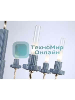 Люстра Ambrella light LH53126/8 GD/WH/GB золото/белый/серо-синий 13W 3000K D720*1120