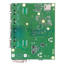 Плата маршрутизатора RB450Gx4 без корпуса RouterBOARD 450Gx4 with four core 716MHz Atheros CPU, 1 Gb RAM, 5 Gigabit LAN ports, PoE OUT on port #5, RouterOS L5