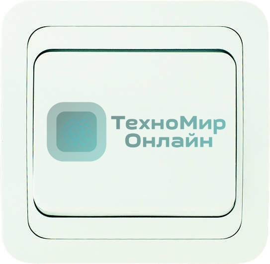 Выключатель проходной 1-кл. Makel СП Mimoza 10А IP20 белый/белый