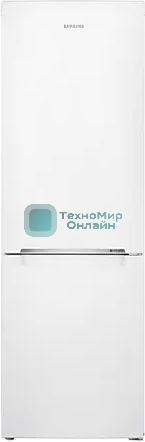 Холодильник Samsung RB30A30N0WW/WT белый двухкамерный 213/98л морозилка снизу, No Frost