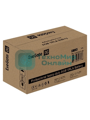 Аккумуляторная батарея ExeGate DT 12200 (12V 200Ah, под болт М8)