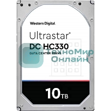 Жесткий диск SAS 10Tb 7200RPM 12Gb/ S 256MB DC HC330 WUS721010AL5204_0B42303 WD
