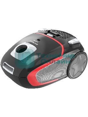 Пылесос Hyundai HYV-B4995 черный/красный, 400/2220 Вт, уборка сухая, пылесборник мешок 2.5 л